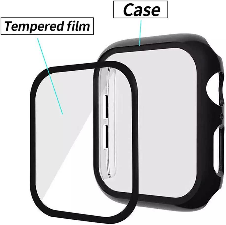Bumper pentru apple watch + sticla protectoare a8848